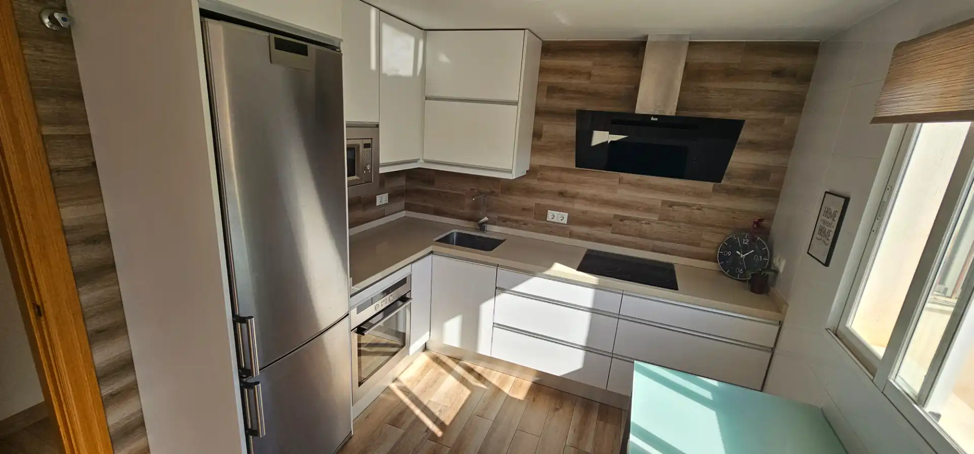 Cocina de Piso de alquiler en Maracena con Aire acondicionado, Amueblado y Balcón