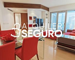 Living room of Flat to rent in  Valencia Capital  with Air Conditioner, Heating and Terrace