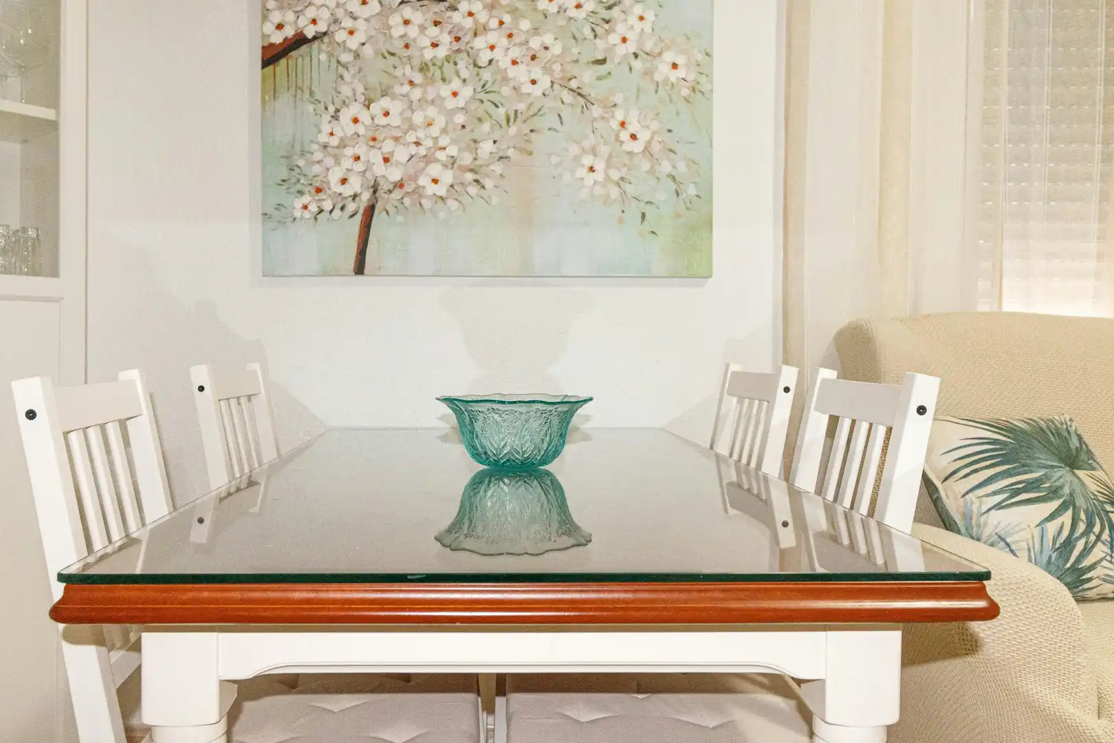 Dining room of Flat for rent in Sevilla  with Air Conditioner, Heating and Furnished