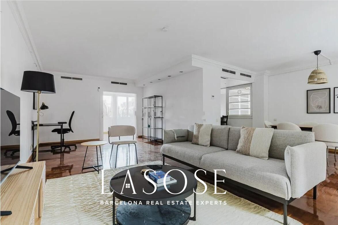 Sala d'estar de Apartament de lloguer en  Barcelona Capital