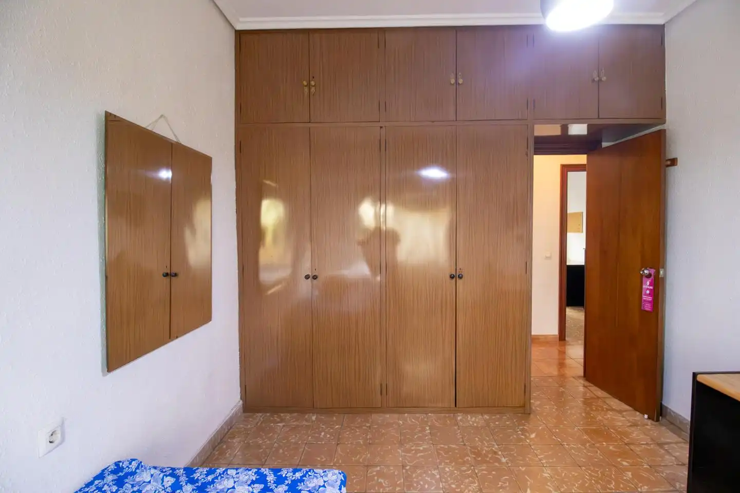 Schlafzimmer von Wohnung zur Miete in Valencia mit Möbliert