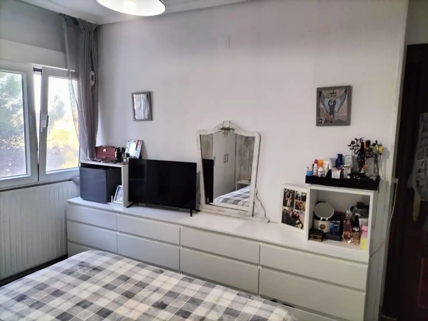 Schlafzimmer von Wohnung zum Verkauf in Villamuriel de Cerrato mit Heizung und Abstellraum