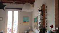 Sala d'estar de Pis en venda en  Barcelona Capital amb Parquet, Forn i Microones