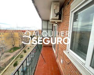 Balcony of Flat to rent in  Madrid Capital  with Air Conditioner, Heating and Terrace