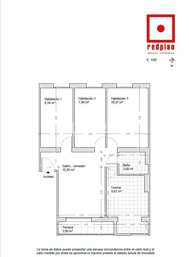 Piso en venta en Madrid con Calefacción y Terraza