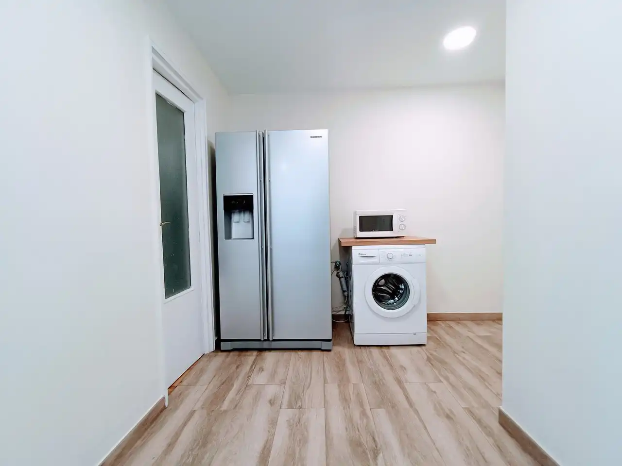 Cocina de Ático de alquiler en Madrid con Aire acondicionado, Calefacción y Parquet
