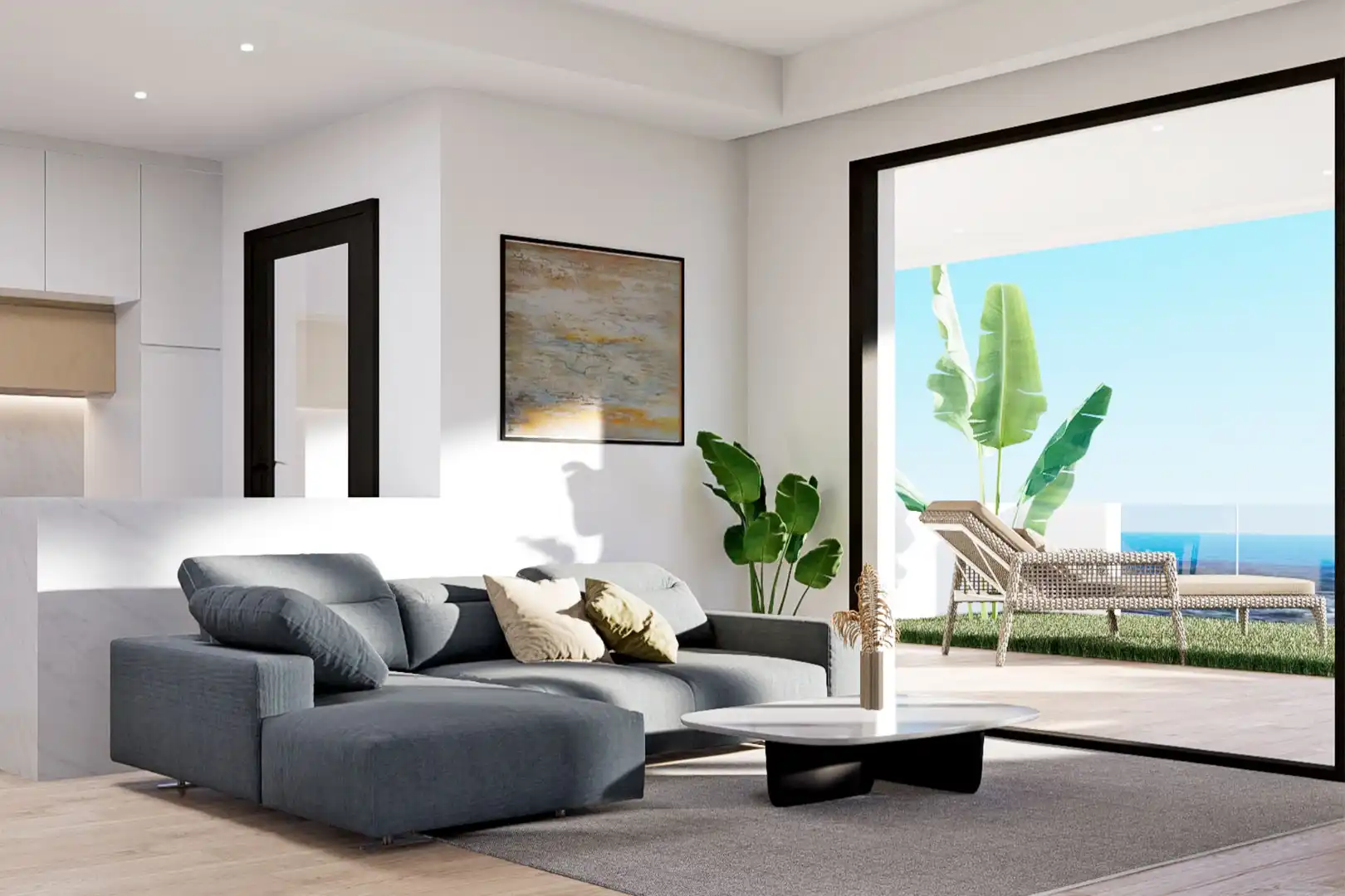 Bungalow amb terrassa en venda a Finestrat Pueblo, imagen 2