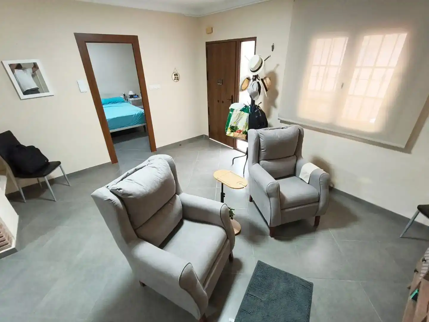 Sala d'estar de Casa adosada en venda en Vélez-Málaga amb Aire condicionat, Terrassa i Traster