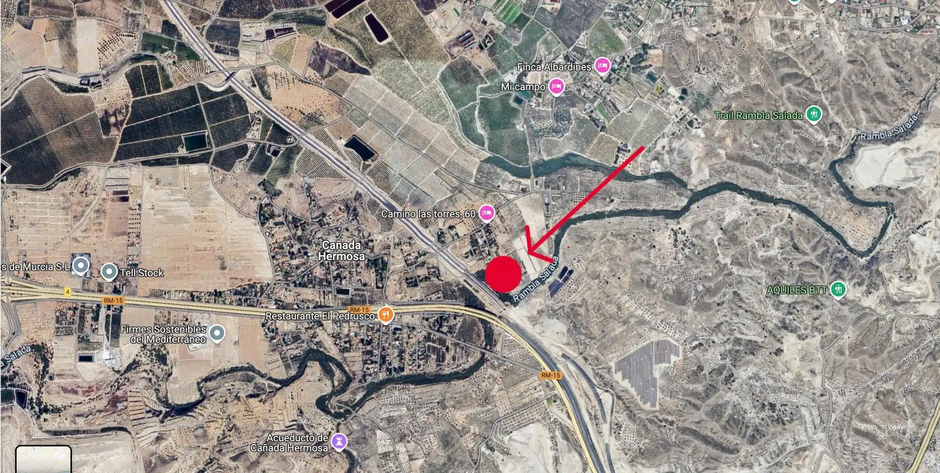 Land for sale in Cañada Hermosa