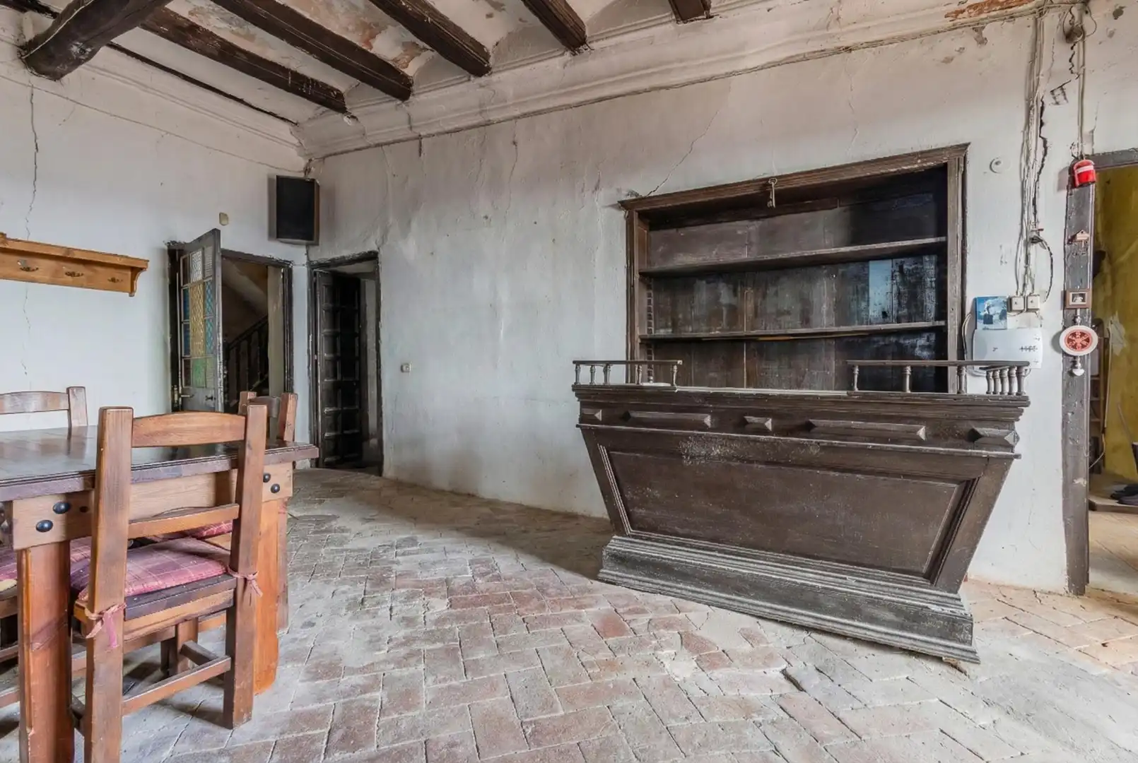 Comedor de Finca rústica en venta en Forès con Calefacción, Terraza y Balcón