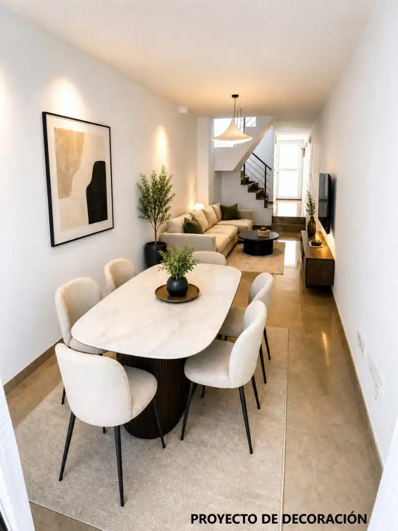 Comedor de Dúplex en venta en Barcelona con Horno
