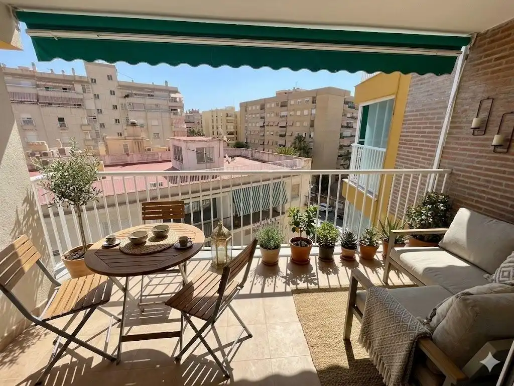 Balcony of Flat for sale in Águilas  with Terrace, Furnished and Balcony
