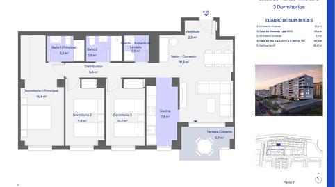 Photo 2 from new construction home in Flat for sale in Giusseppe Verdi, 101, San José - Los Metales, Valencia