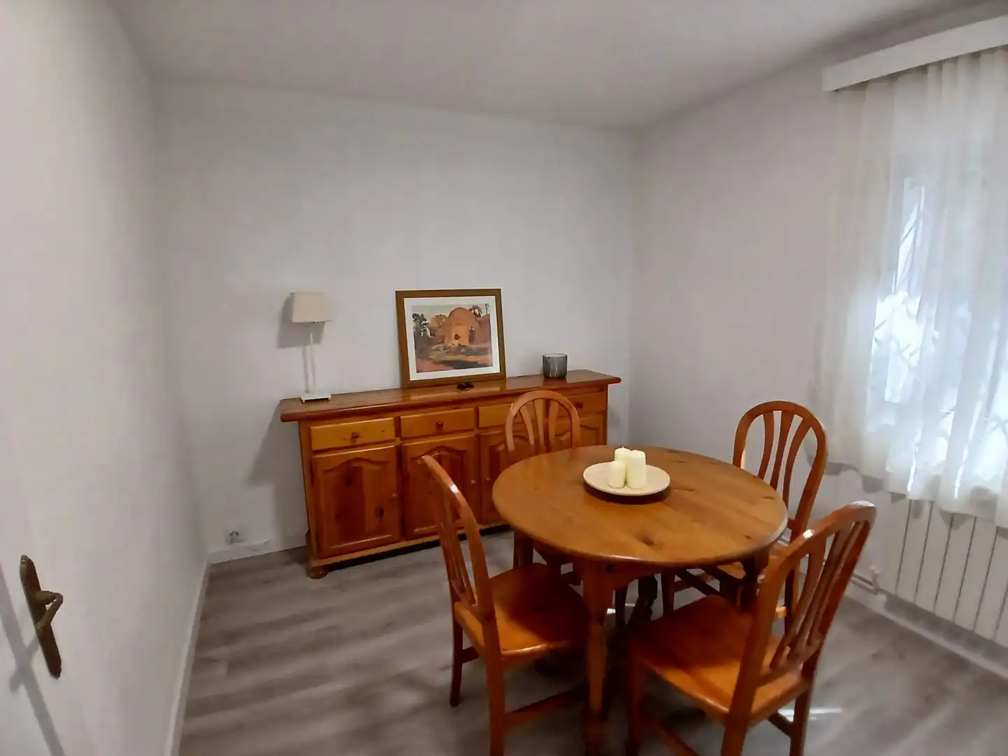 Dining room of Flat for rent in Ciudad Lineal