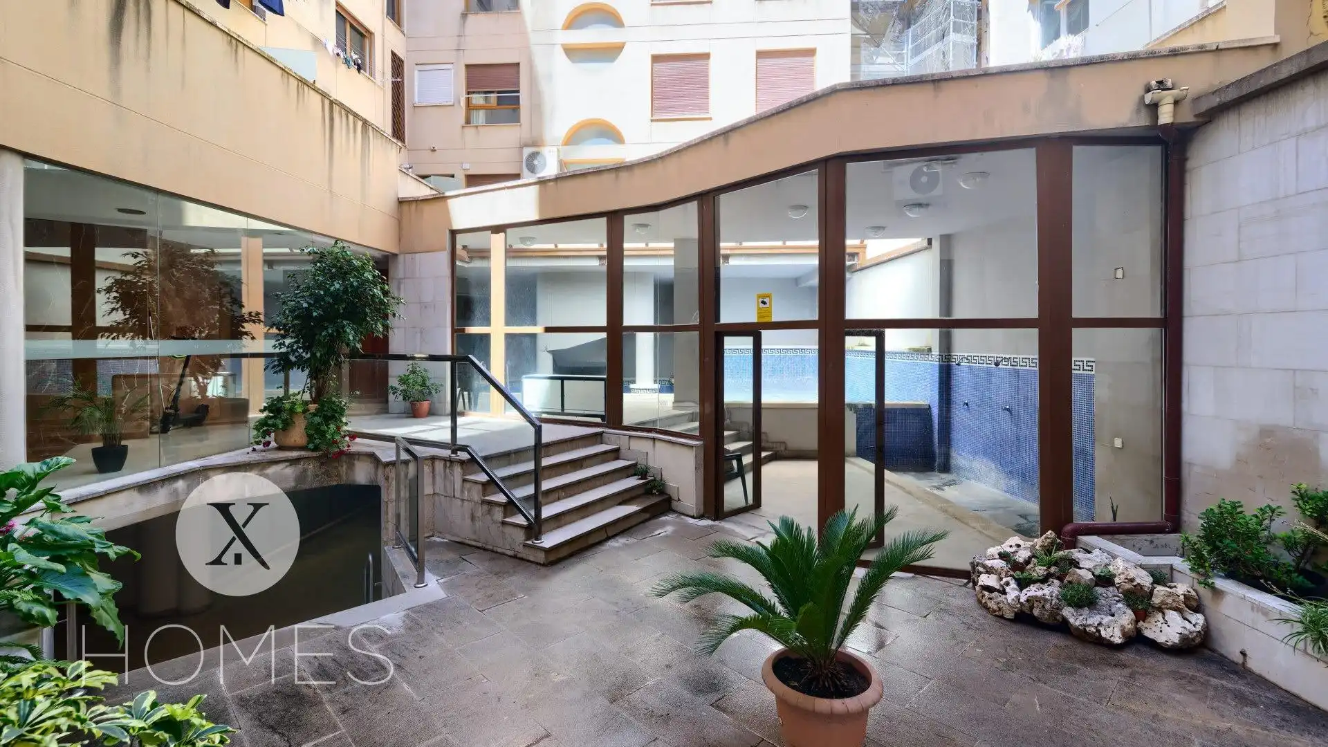 Außenansicht von Maisonette zur Miete in Valencia mit Klimaanlage, Heizung und Möbliert