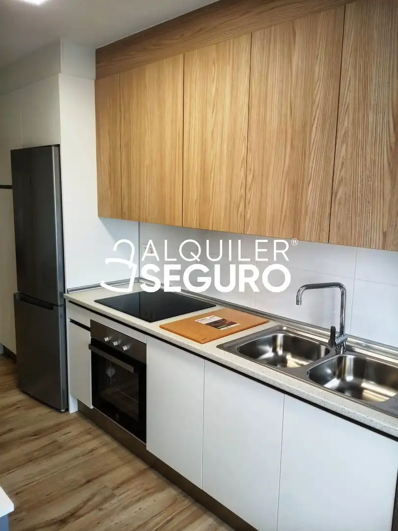 Küche von Wohnung zur Miete in Fuensaldaña mit Heizung und Möbliert