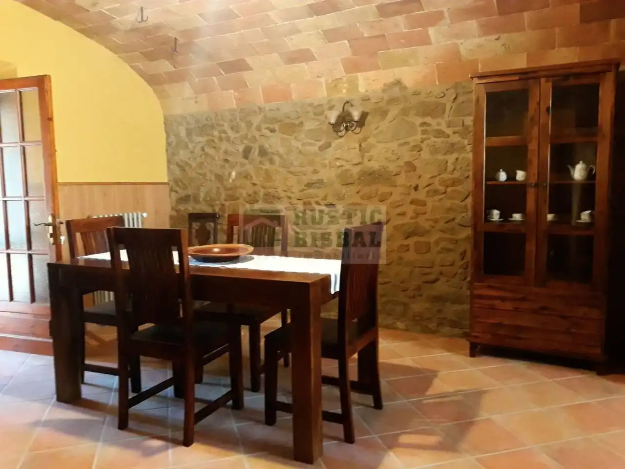 Dining room of Country homes for rent in Rupià  with Heating, Private garden and Terrace