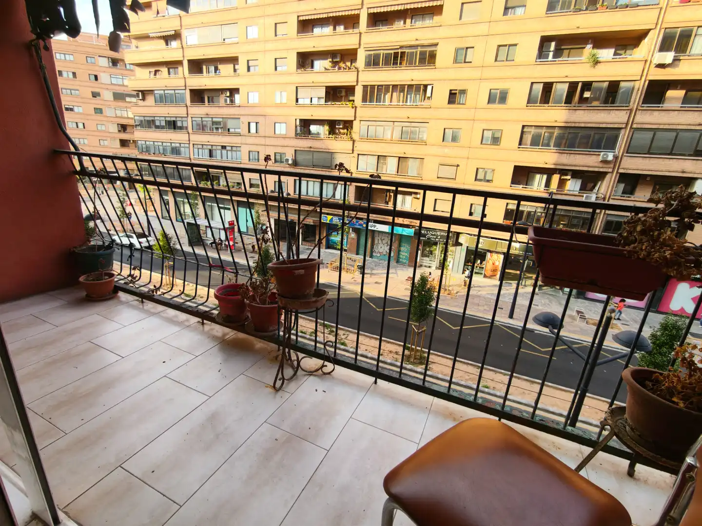 Balcony of Flat for sale in Jesús