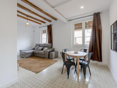 Living room of Flat for sale in  Barcelona Capital  with Terrace and Balcony