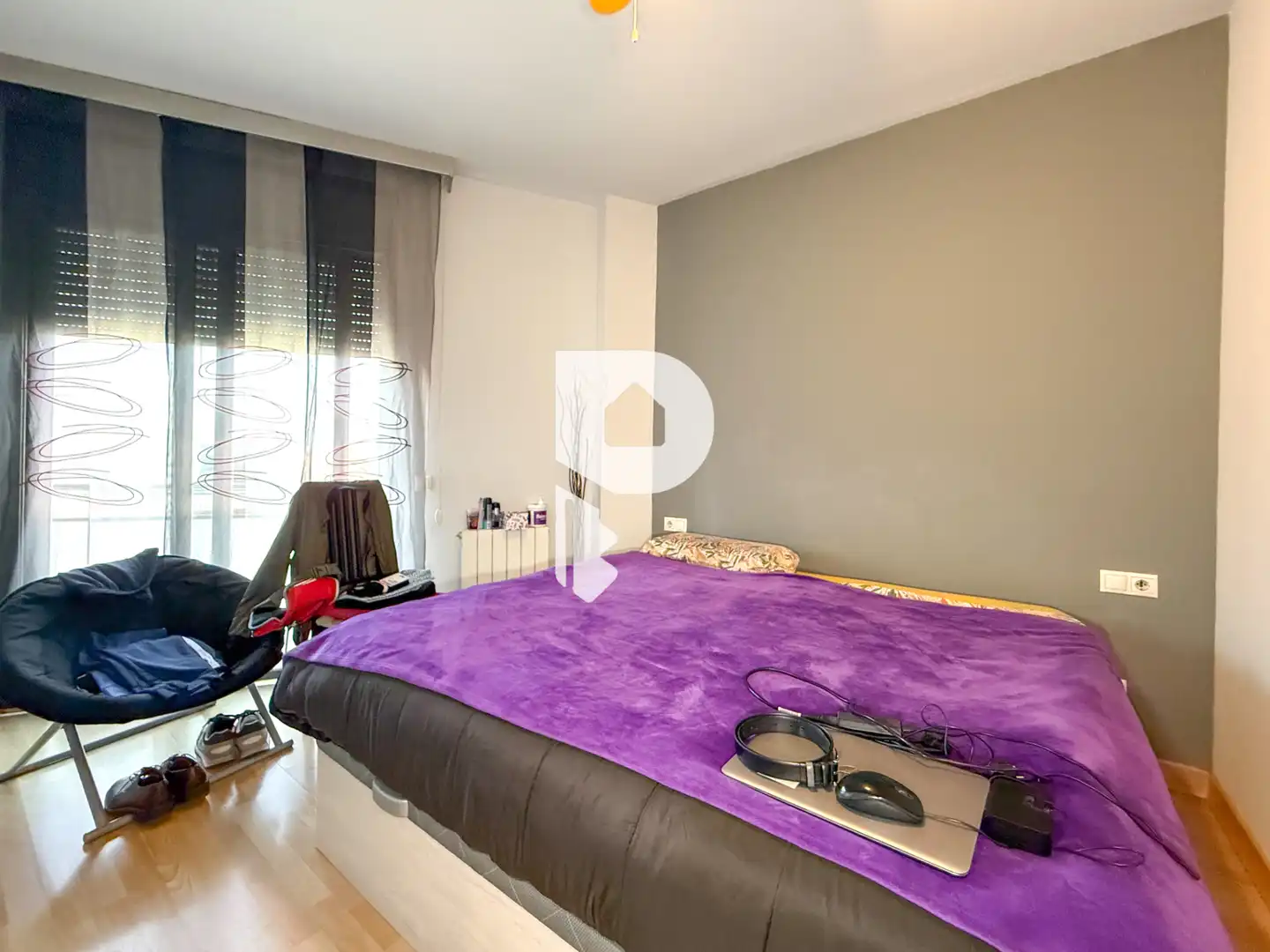Bedroom of Flat for sale in Sant Vicenç Dels Horts  with Air Conditioner, Heating and Parquet flooring