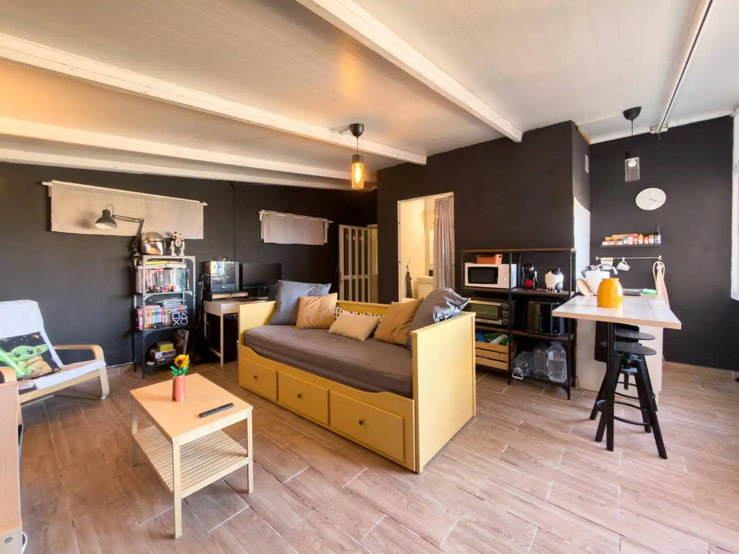 Sala de estar de Piso en venta en Candelaria con Terraza y Piscina comunitaria
