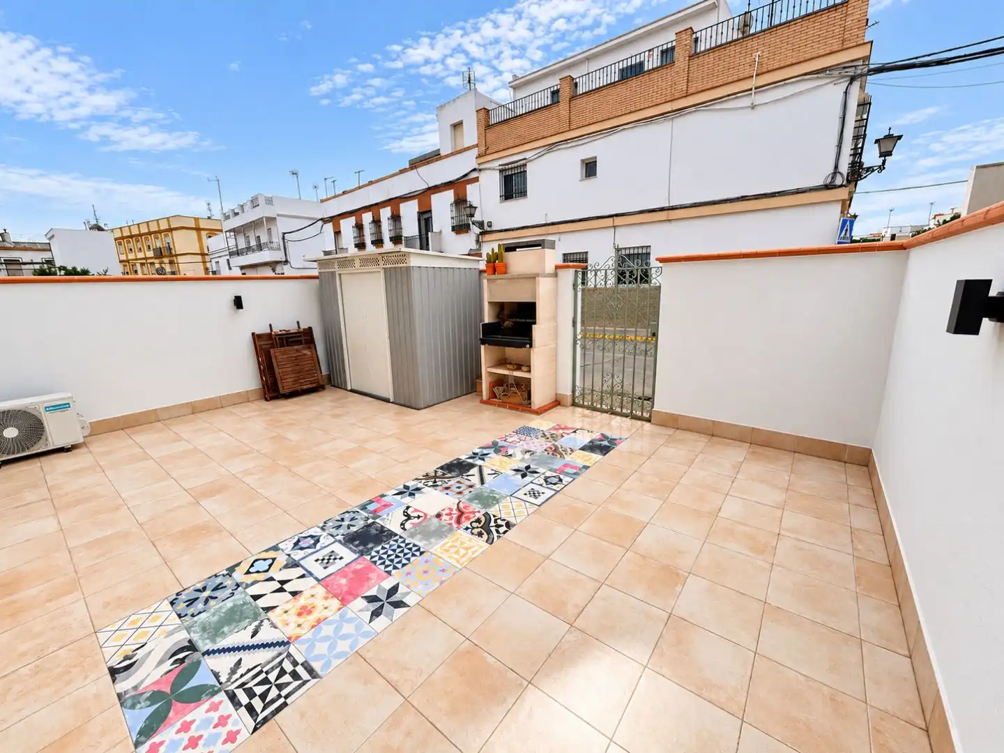 Terrassa de Casa o xalet en venda en Marchena, Sevilla