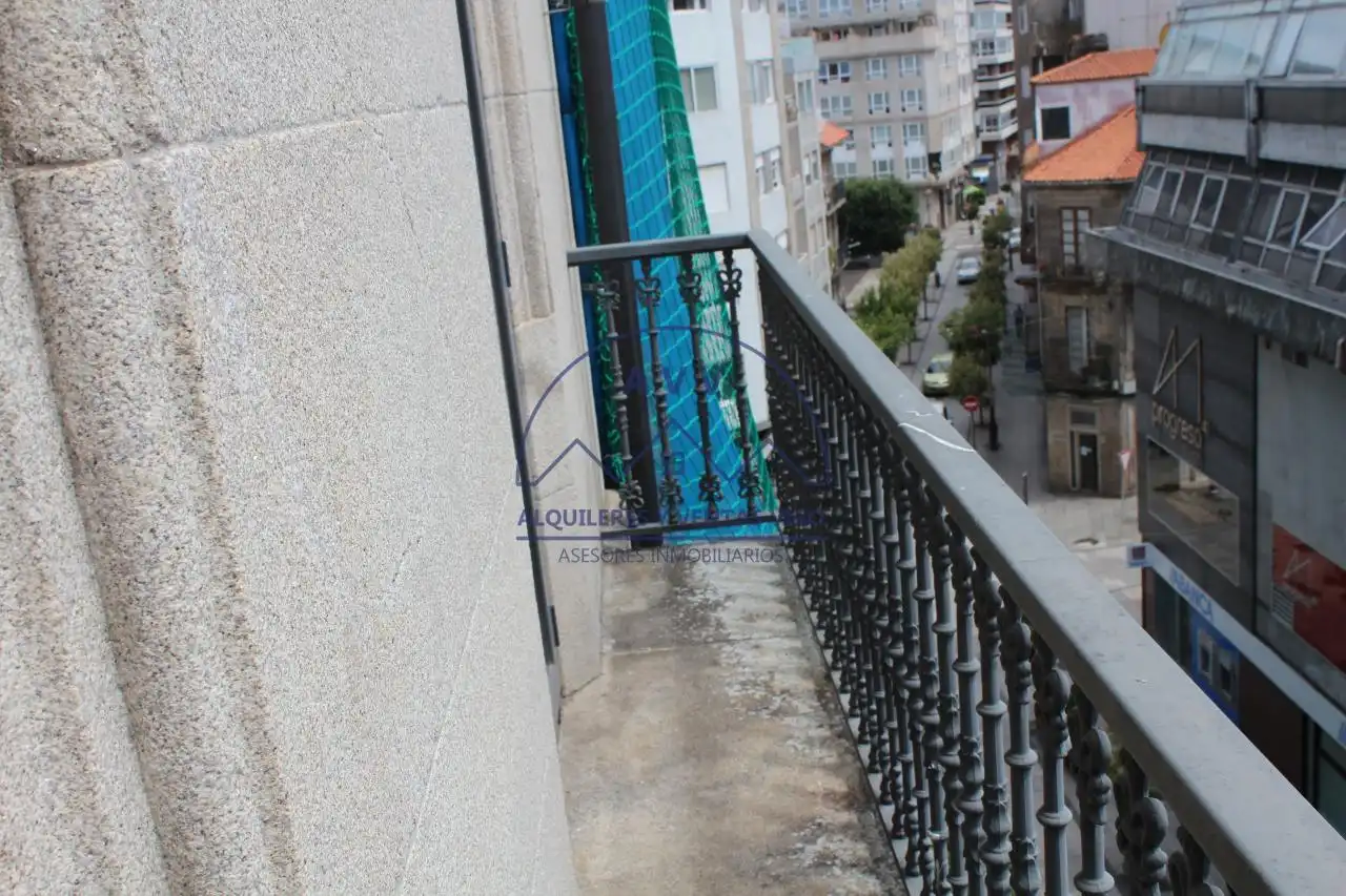 Terrasse von Wohnungen zur Miete in Vigo  mit Klimaanlage, Heizung und Parkett