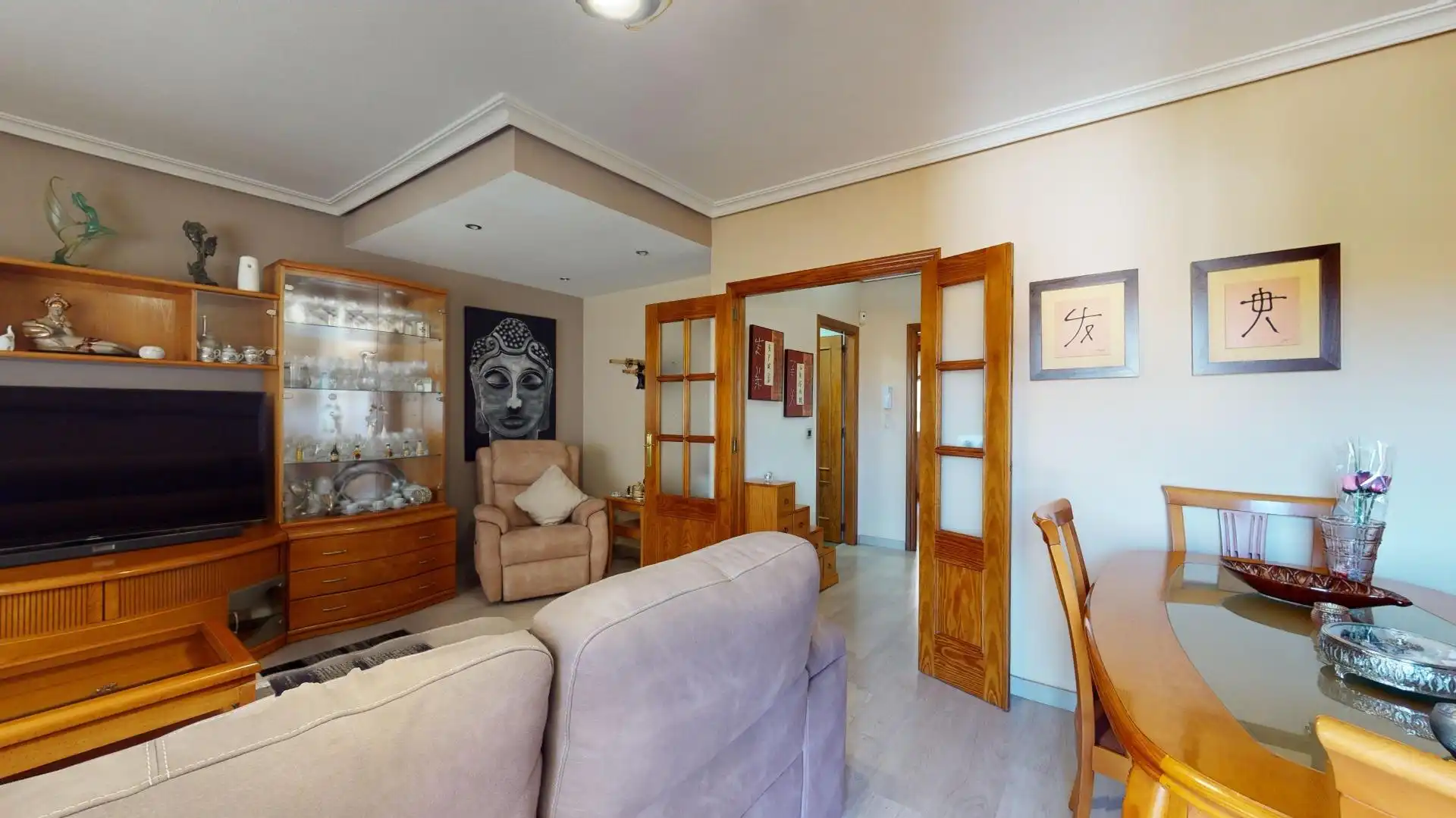 Sala de estar de Casa adosada en venta en Los Alcázares con Terraza y Balcón