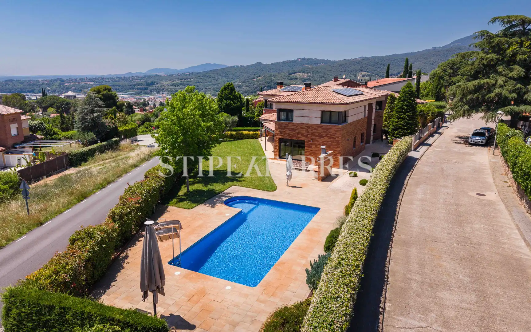 Vista exterior de Casa o chalet en venta en La Garriga con Aire acondicionado, Calefacción y Jardín privado