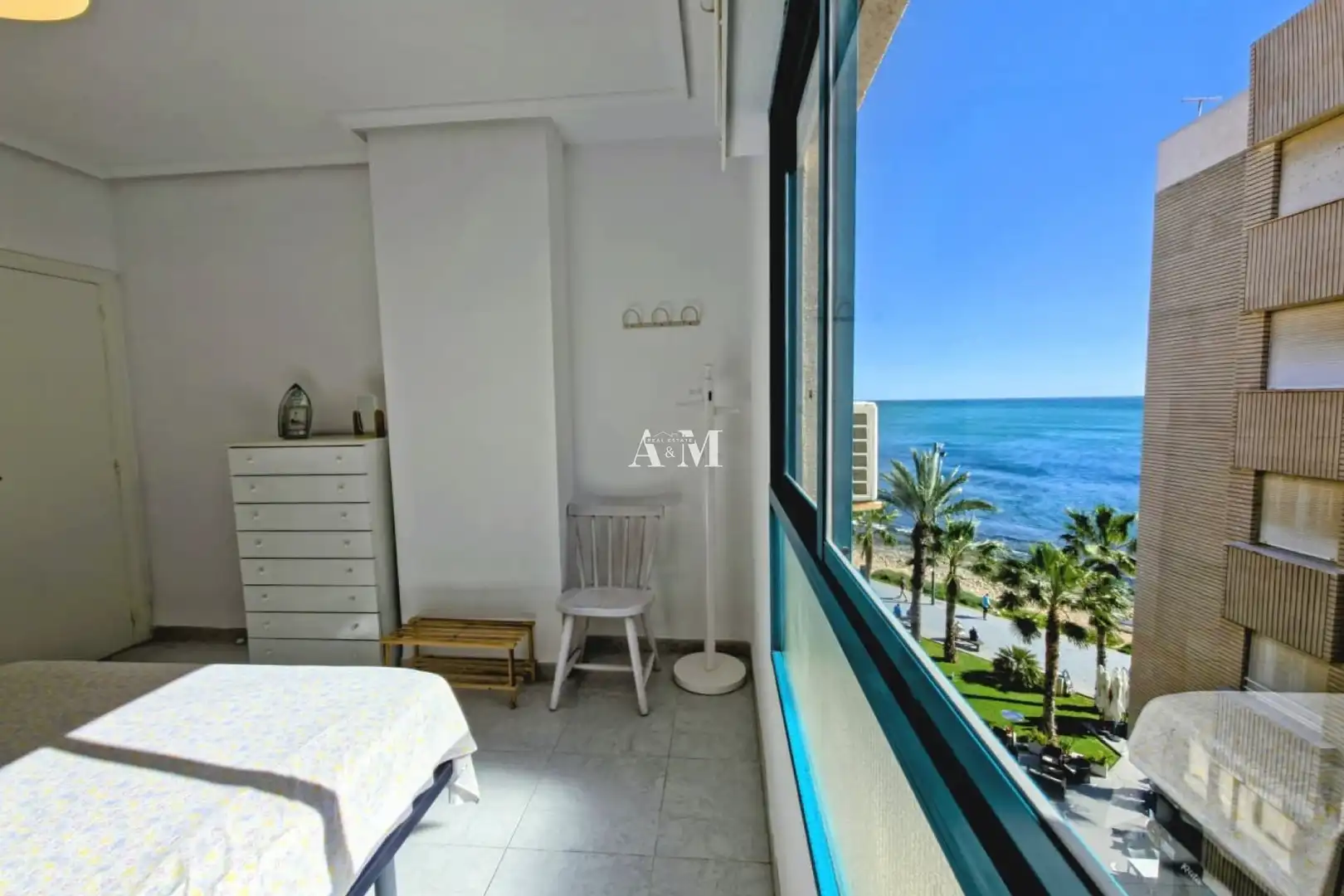 Bedroom of Flat for rent in Torrevieja  with Terrace, Furnished and Oven