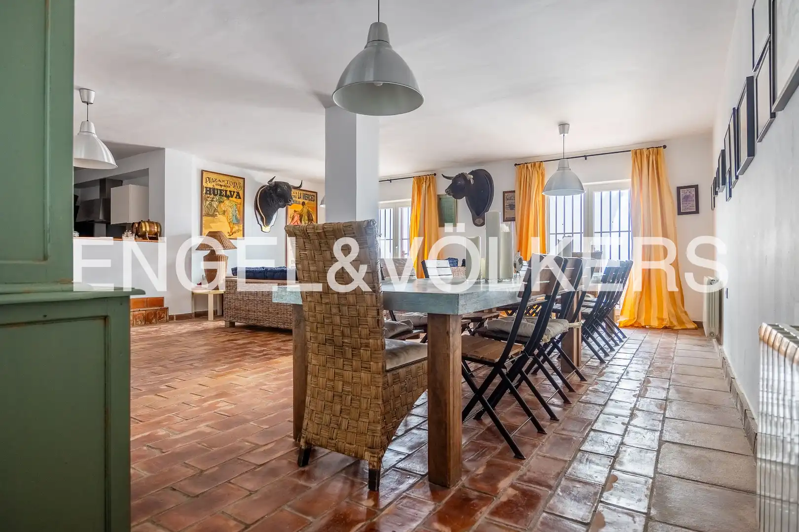 Comedor de Finca rústica en venta en Aljaraque con Aire acondicionado, Calefacción y Jardín privado