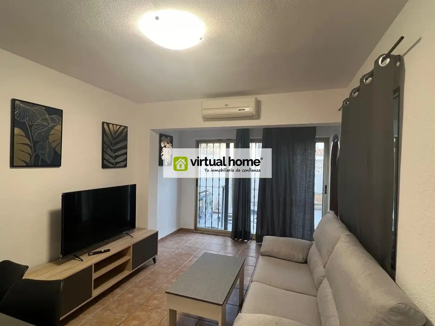 Sala d'estar de Casa o xalet de lloguer en Relleu amb Aire condicionat i Terrassa