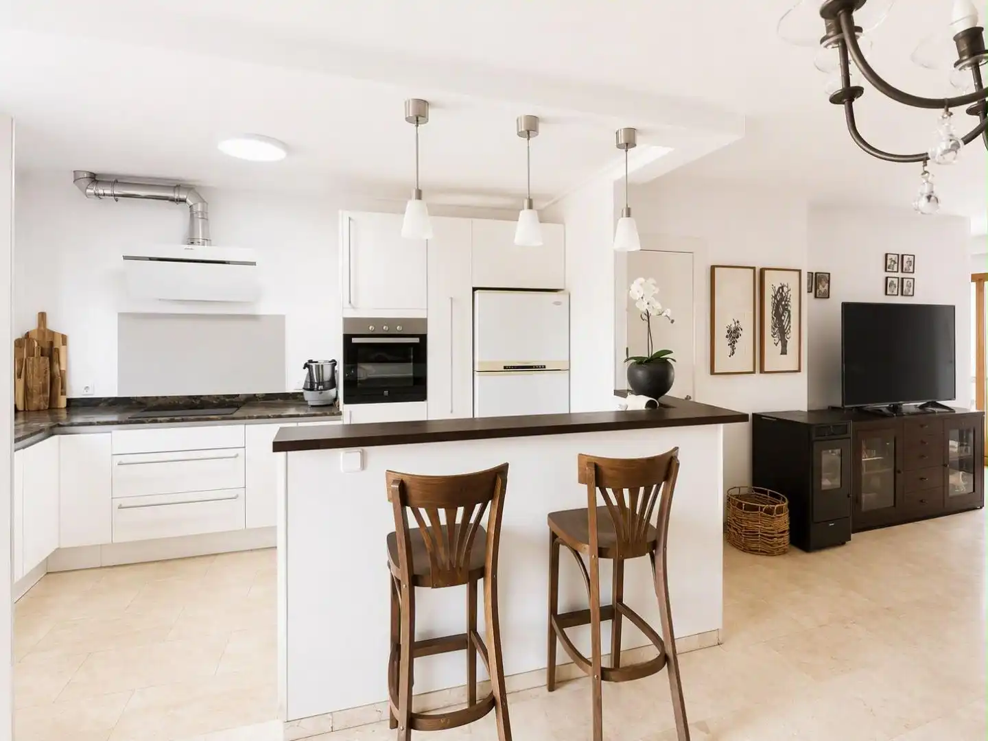 Cocina de Casa o chalet en venta en Llucmajor con Aire acondicionado y Terraza