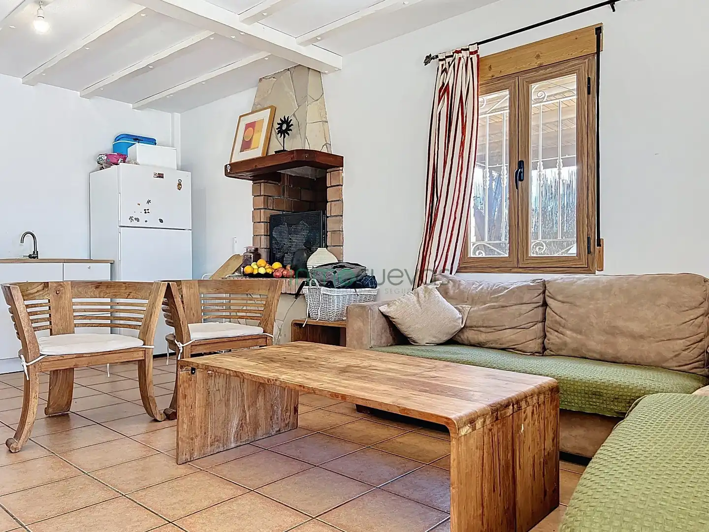 Sala d'estar de Finca rústica en venda en Cuevas del Almanzora amb Aire condicionat, Jardí privat i Terrassa
