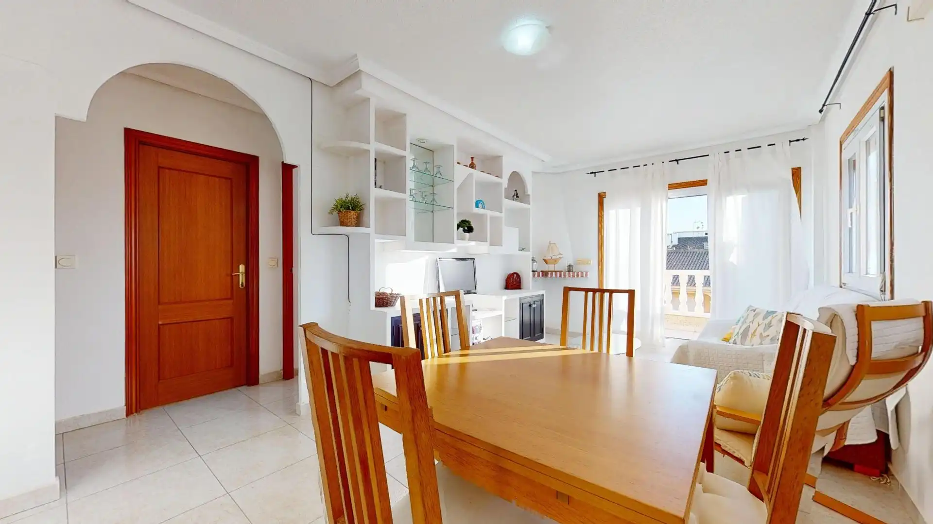 Comedor de Apartamento en venta en Pilar de la Horadada con Terraza