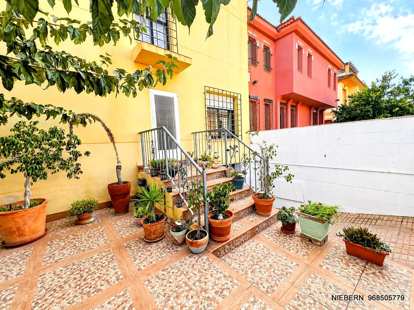 Terraza de Casa o chalet en venta en Cartagena con Aire acondicionado, Calefacción y Jardín privado