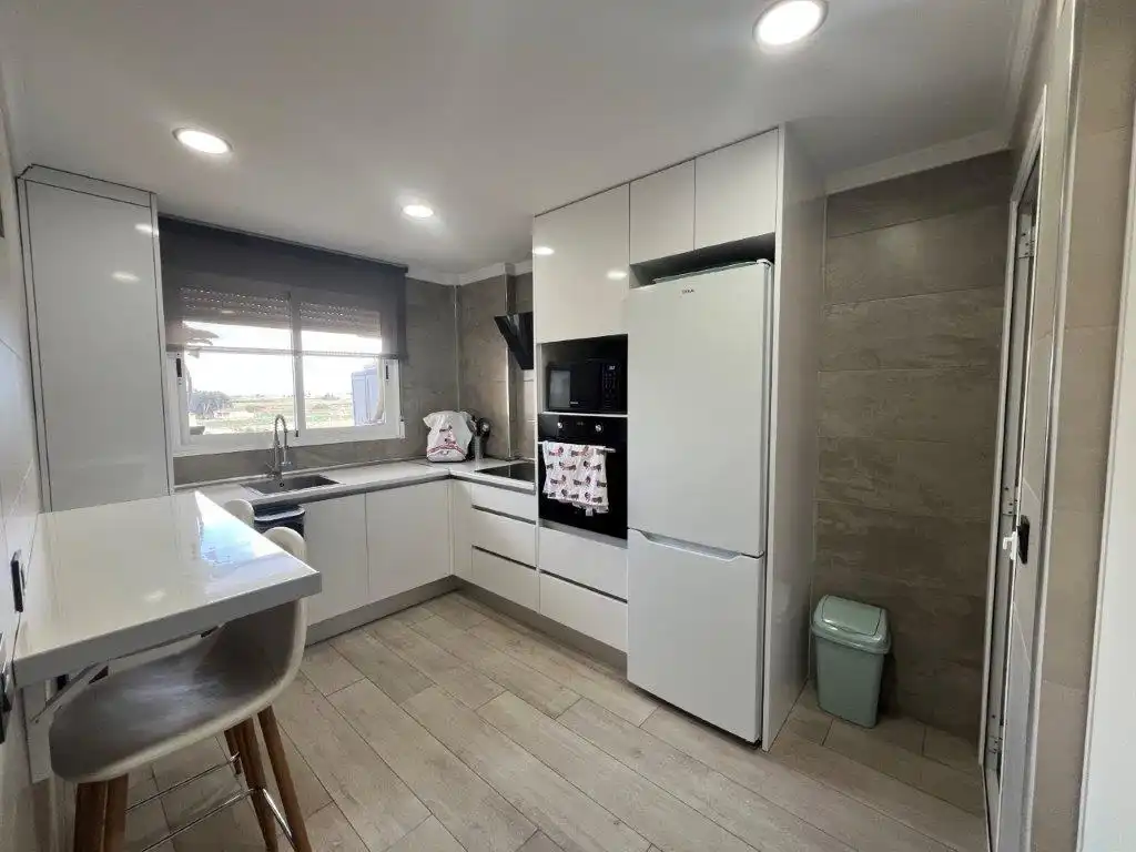 Kitchen of Flat for sale in Dolores  with Air Conditioner, Terrace and Furnished
