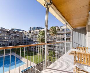 Terrassa de Apartament en venda en  Barcelona Capital amb Aire condicionat, Calefacció i Parquet