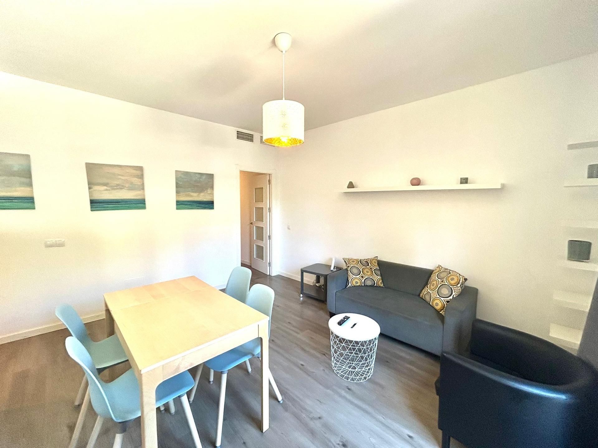 Sala d'estar de Pis en venda en Málaga Capital amb Aire condicionat