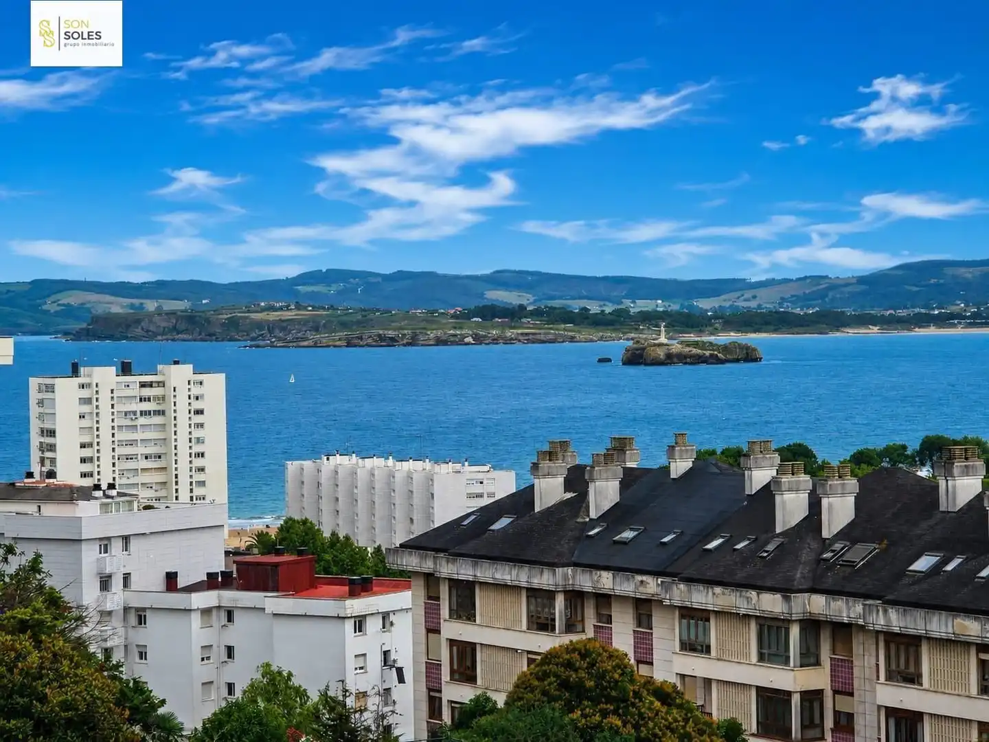 Vista exterior de Piso en venta en Santander con Calefacción, Jardín privado y Terraza