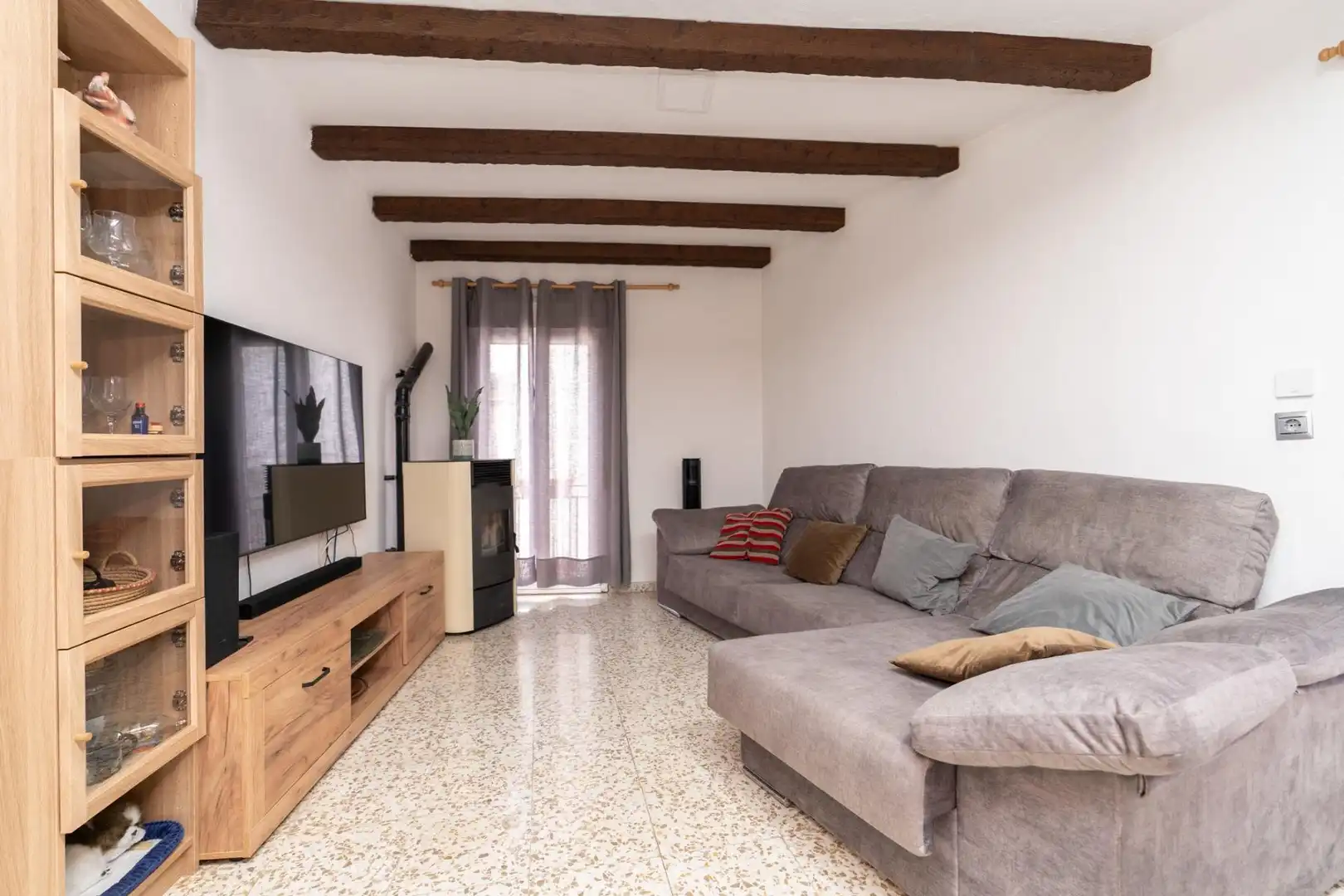 Sala de estar de Casa o chalet en venta en Ítrabo con Aire acondicionado, Terraza y Trastero