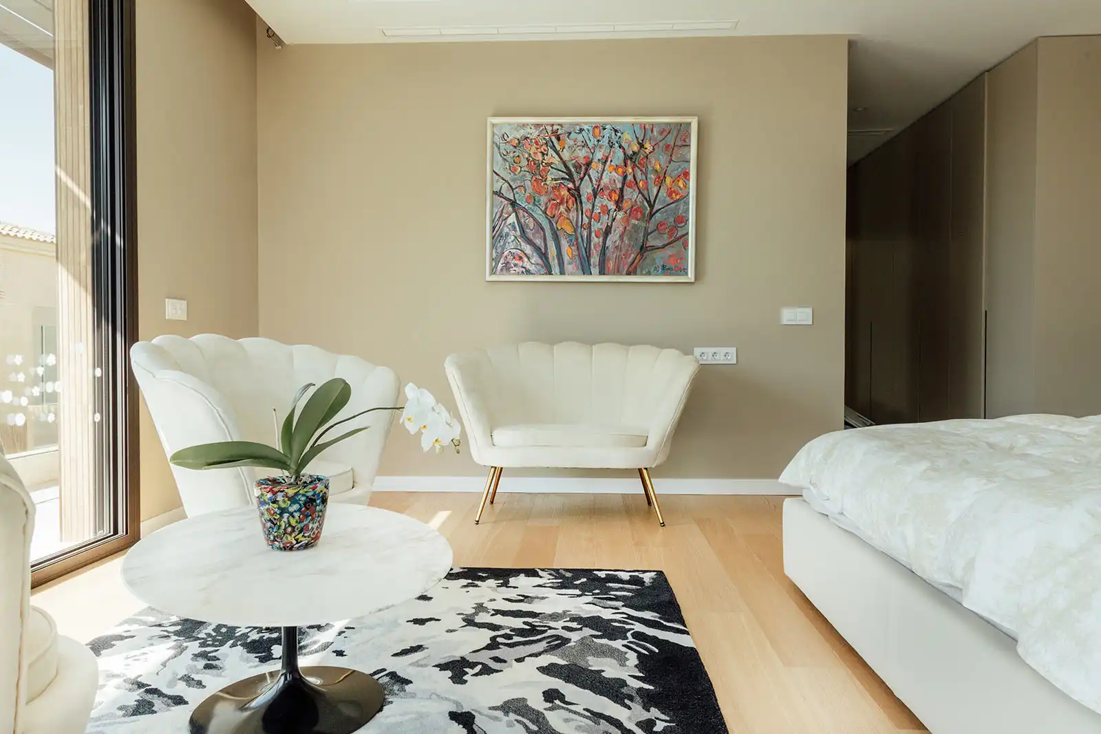 Sala de estar de Casa o chalet en venta en Alicante / Alacant con Aire acondicionado, Calefacción y Jardín privado