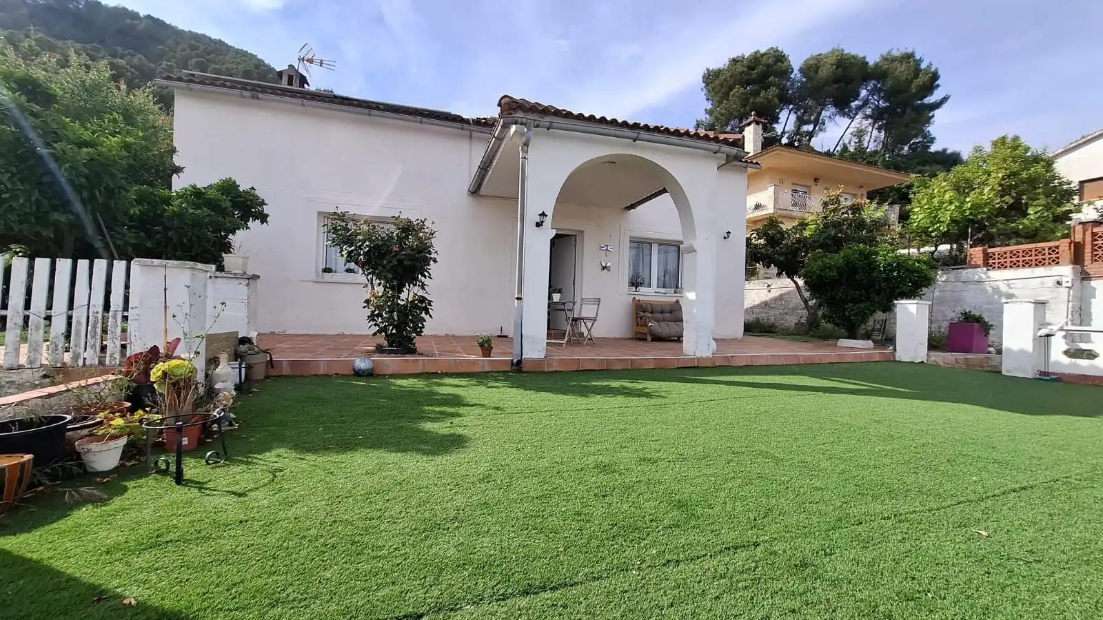 Jardín de Casa o chalet en venta en Vallirana con Aire acondicionado, Calefacción y Piscina
