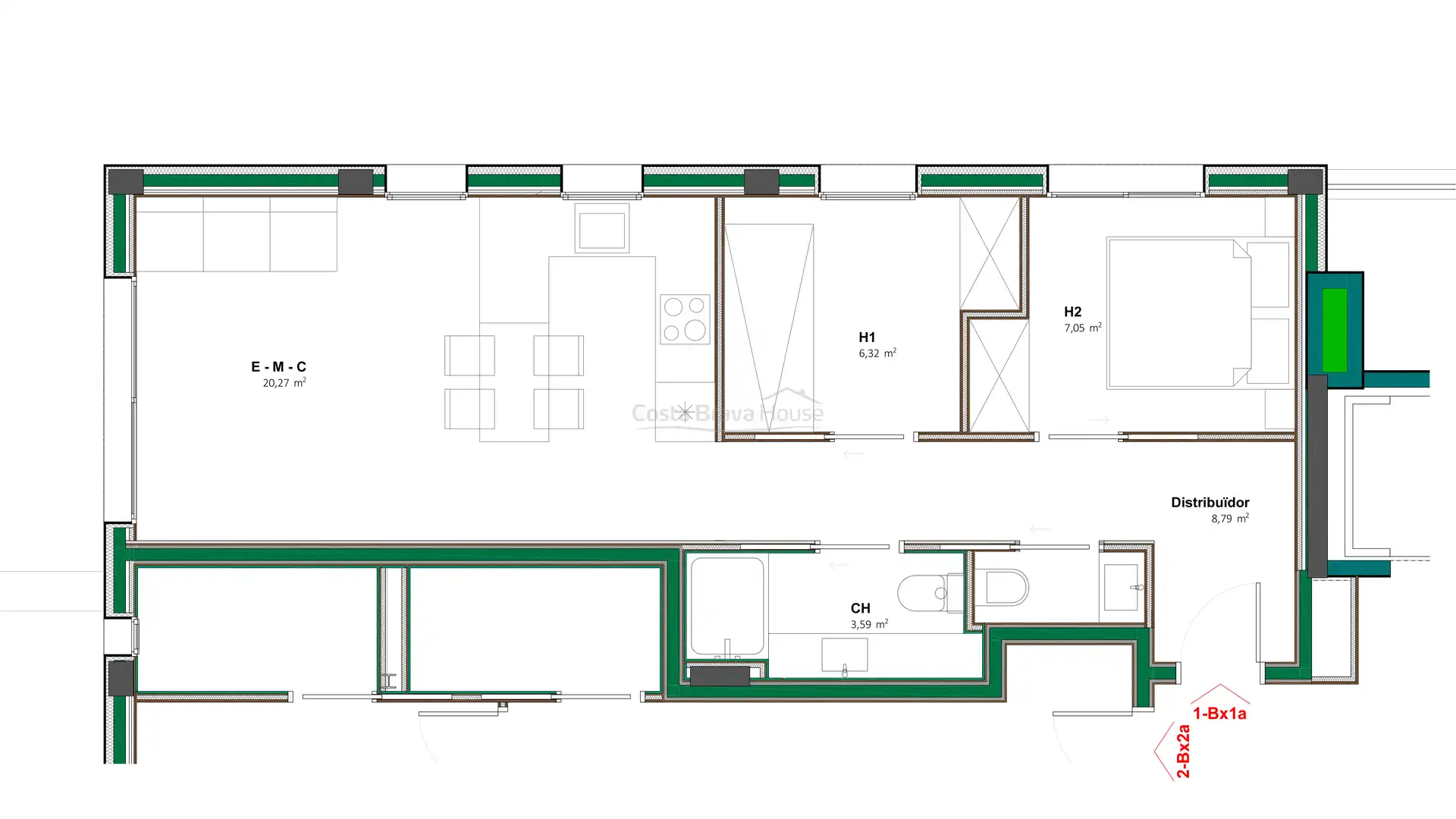 Apartament en venda en Palamós amb Aire condicionat, Calefacció i Jardí privat