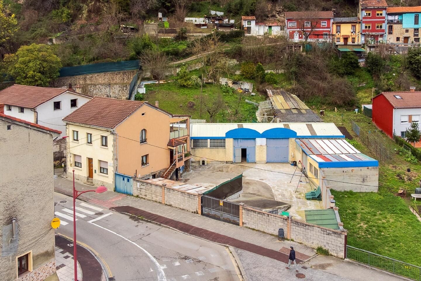 Vista exterior de Casa o xalet en venda en Langreo