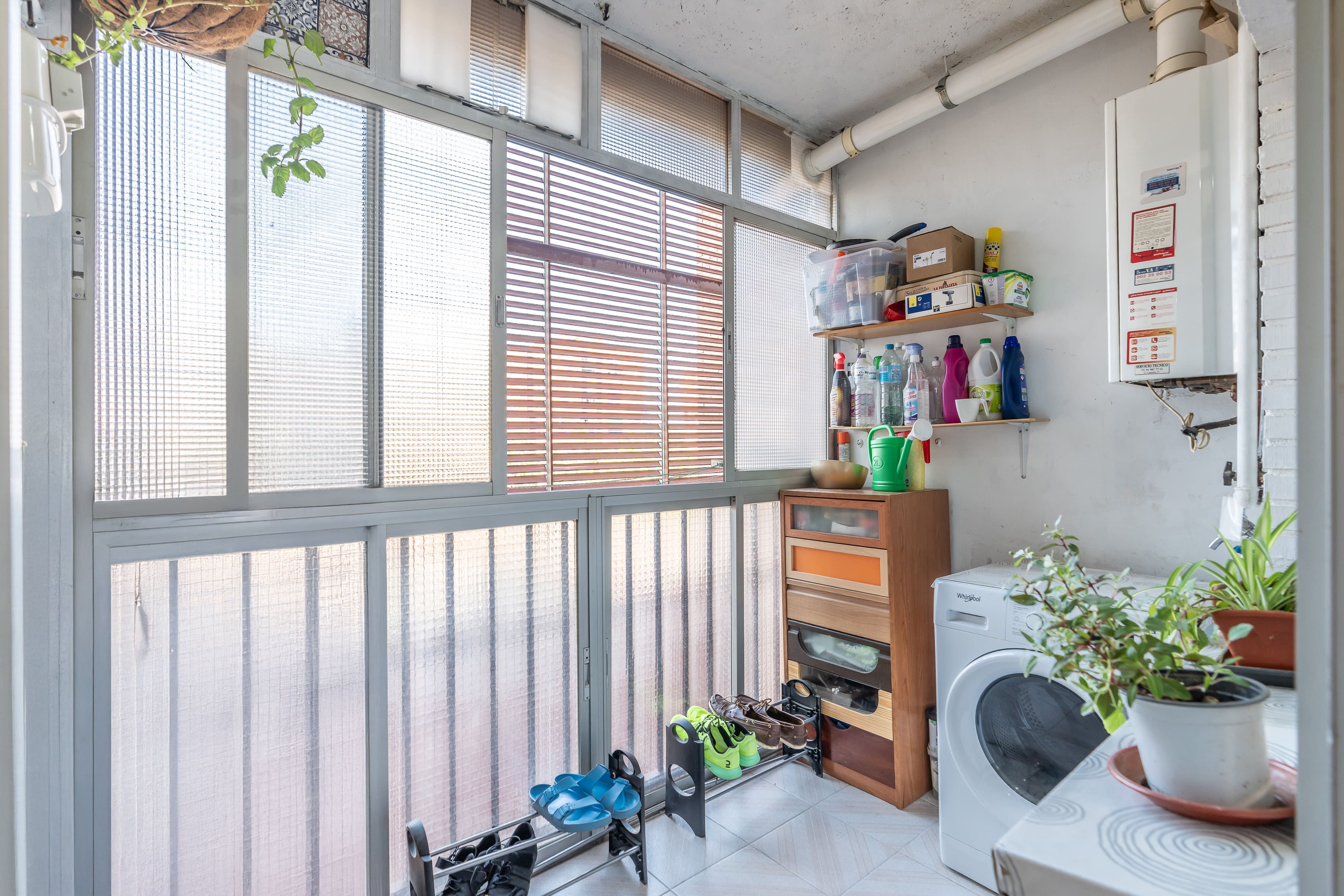 Balcony of Flat for sale in  Madrid Capital  with Heating and Terrace