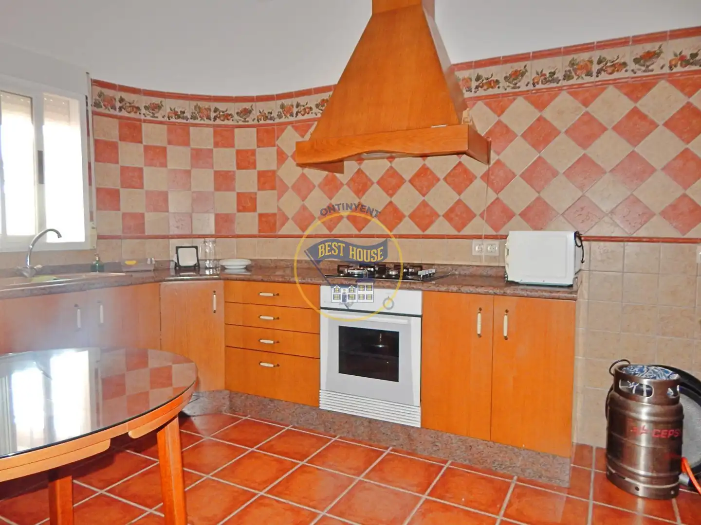 Cocina de Casa o chalet en venta en Llutxent con Calefacción, Jardín privado y Trastero