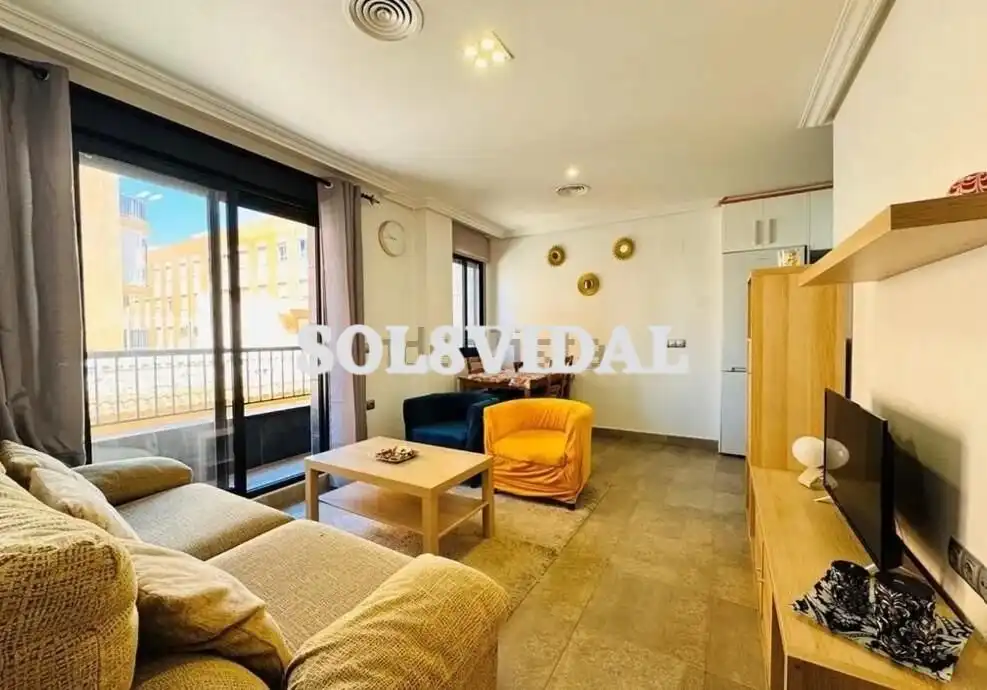 Exterior view of Flat for sale in Torrevieja  with Air Conditioner, Private garden and Furnished