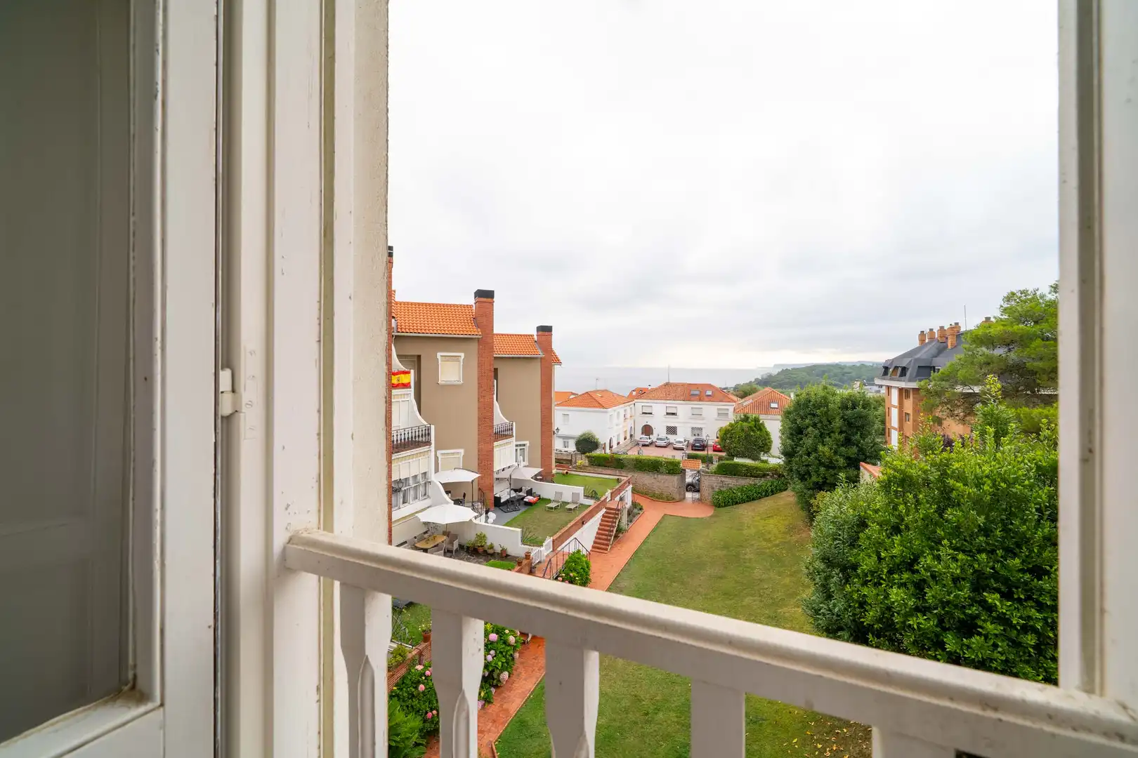 Terrassa de Casa adosada en venda en Santander amb Calefacció, Parquet i Terrassa