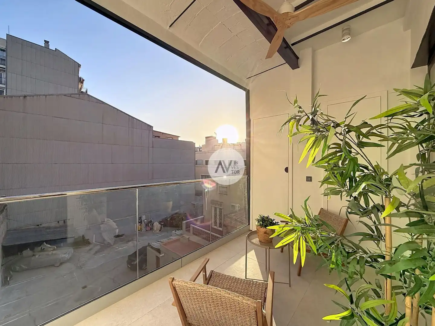 Terraza de Apartamento en venta en  Barcelona Capital con Aire acondicionado, Parquet y Terraza